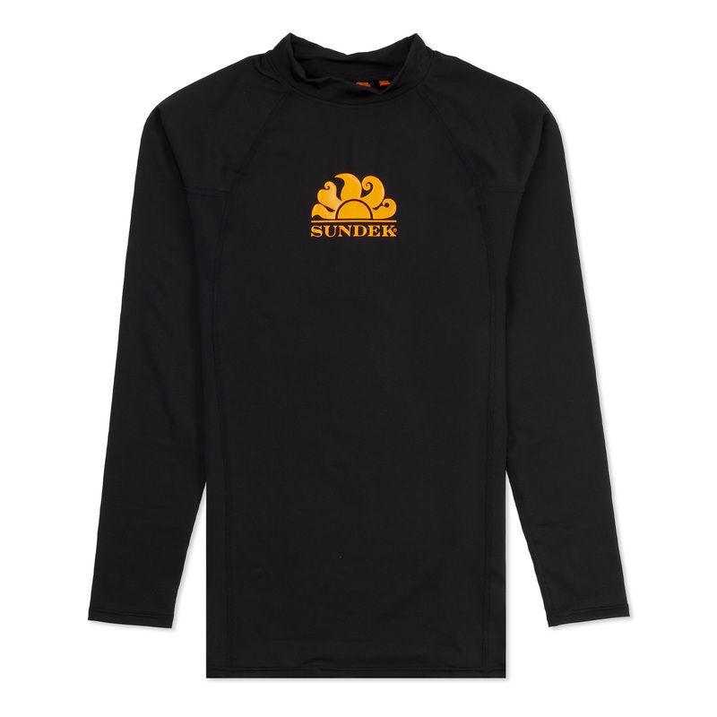 LS Logo Rash Guard|Black|Yellow|S|M|L