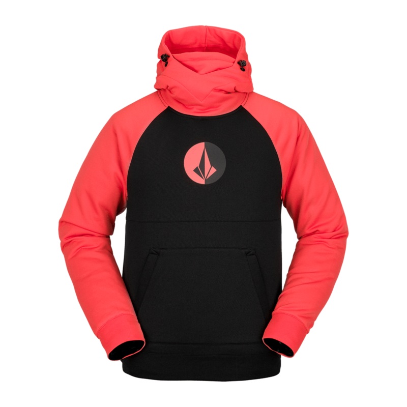 Volcom Hydro Riding Hoodie Orange Shock