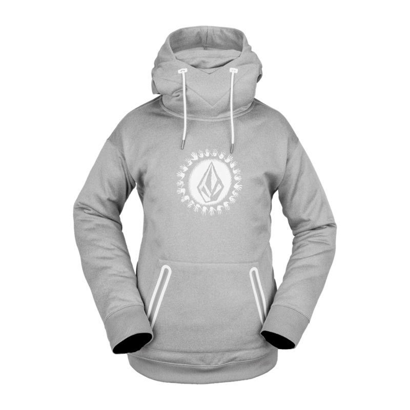 Volcom Spring Shred Hoody Heather Grey