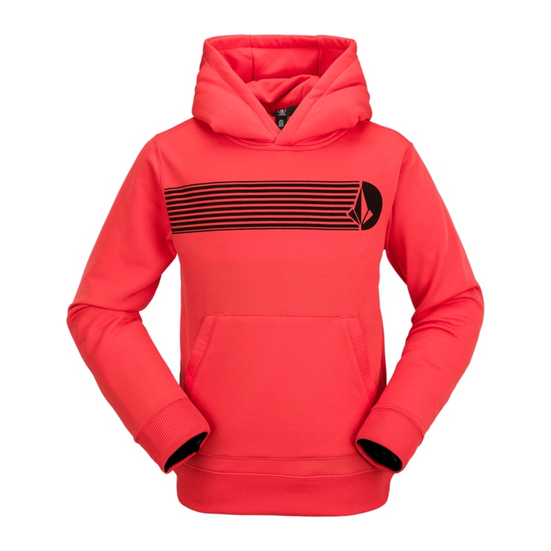 Volcom Youth Riding Fleece Orange Shock