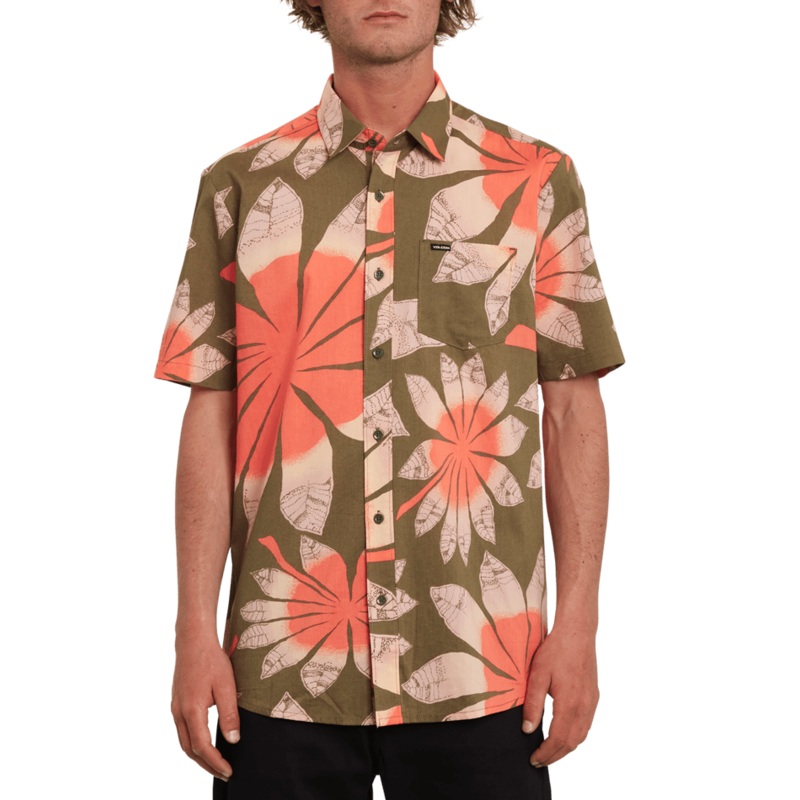 Volcom Bloomin Ss Martini Olive
