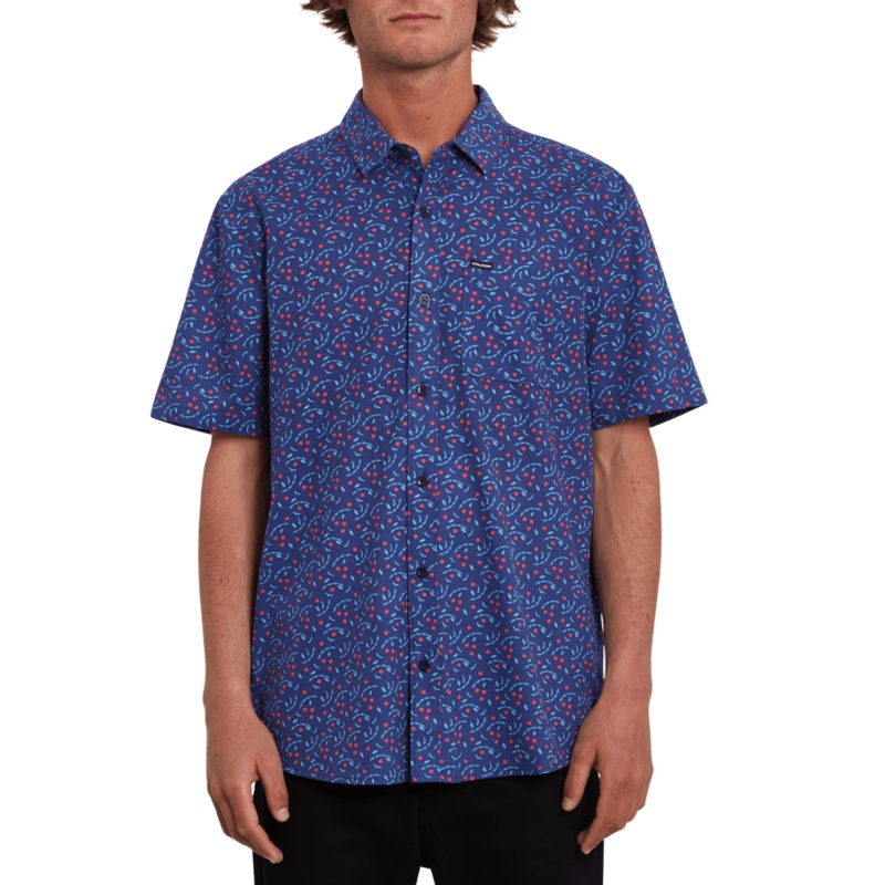 Volcom Rickshaw Ss Blueprint|Blue|XS|S|M|L|XL