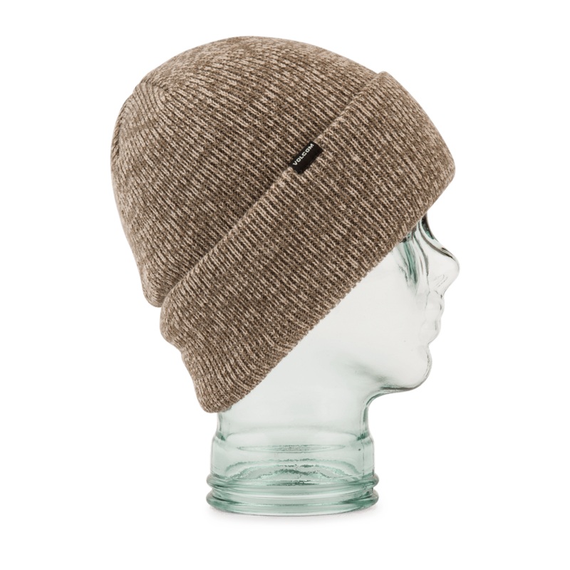 Volcom Heathers Beanie Khaki|Brown|One Size