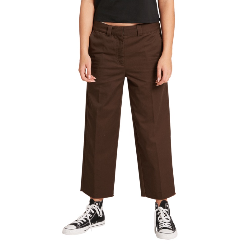 Volcom Whawhat Chino Pant Dark Brown