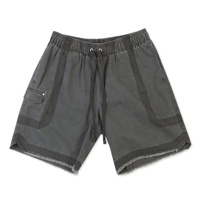 Cotton Poplin Frame II Shorts|Black|Green|S|M|L|XL|XXL