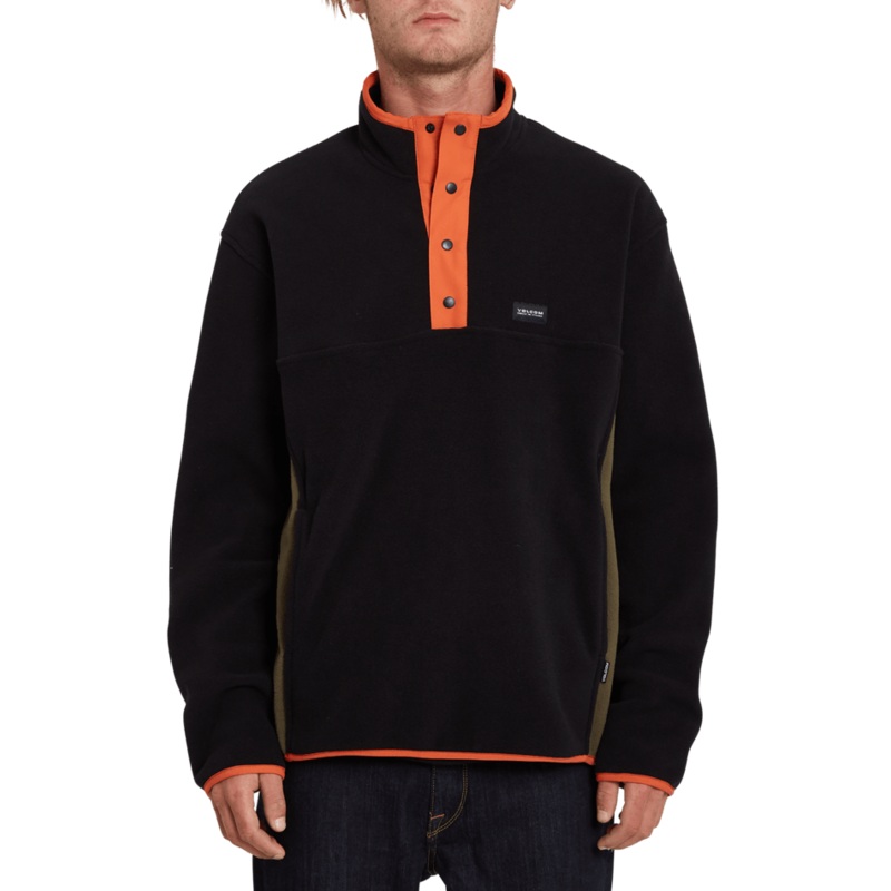 Volcom Error92 Mock Neck Black
