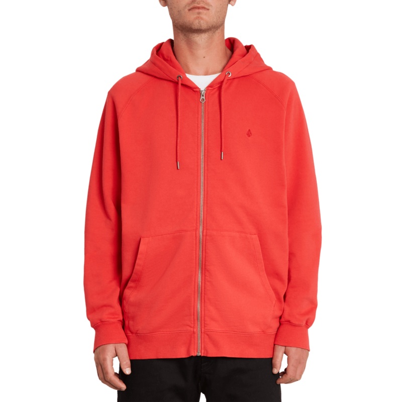 Volcom Freeleven Zip Fleece Carmine Red