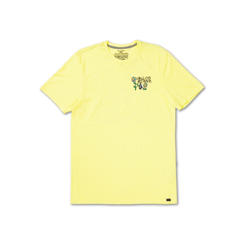 Volcom Surf Vitals Animal Sst Glimmer Yellow