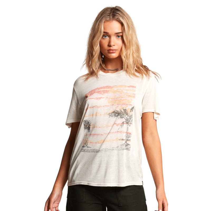 Volcom Tern N Bern Ss White Combo