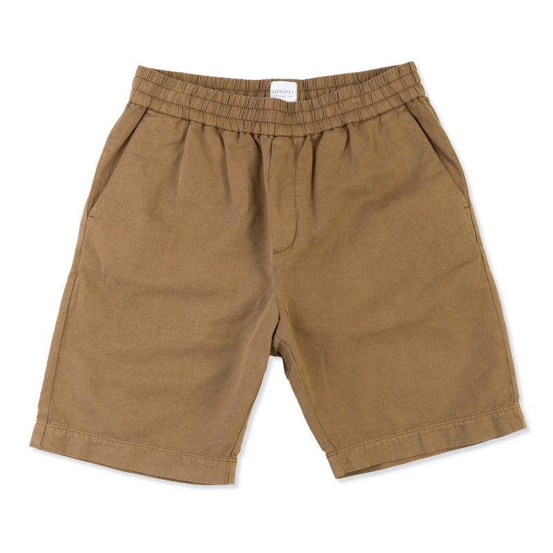 Drawstring Short|Brown|S|M|L|XL
