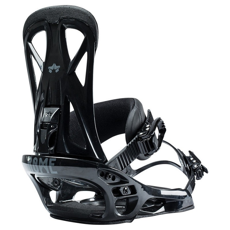 Fijaciones Rome snowboards United – Black