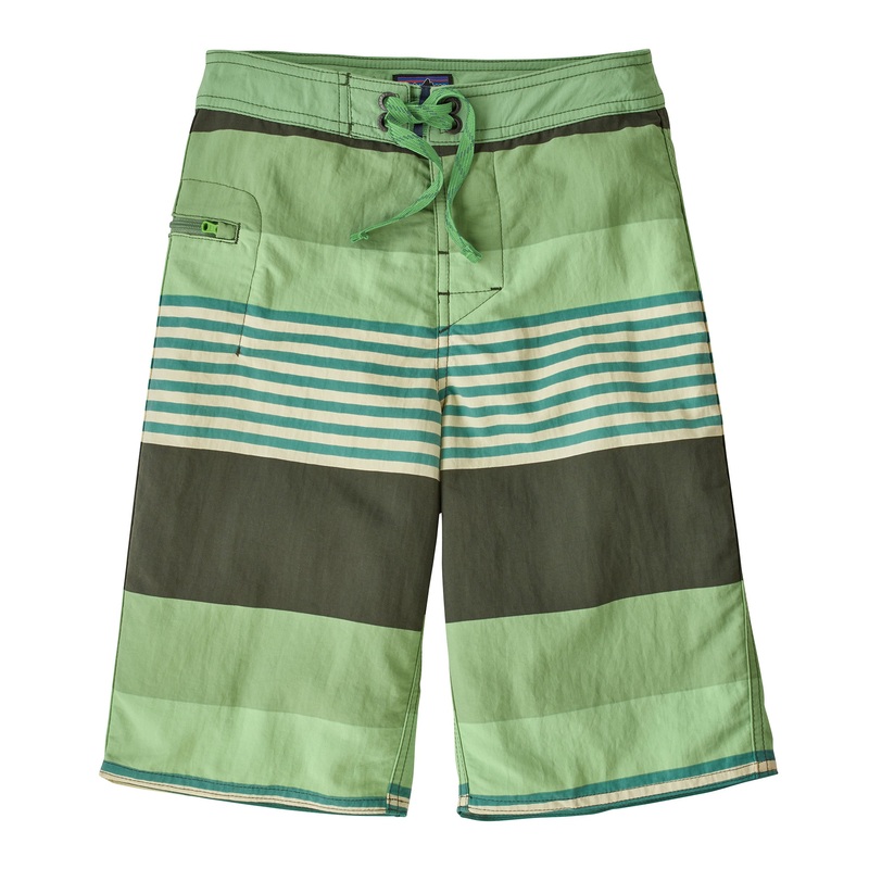 Boys’ Wavefarer Boardshorts|Green|Yellow|8|10|12