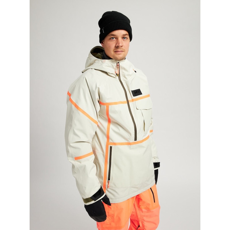 Chaqueta Burton Breaker Gore-tex 2L Anorak Jacket Silver Green