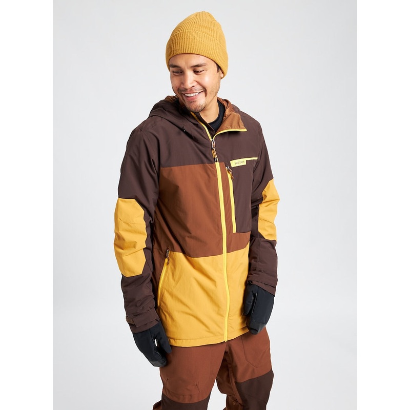Chaqueta Burton Peasy 2l Jacket Seal Brown / Bison / Wood Thrush