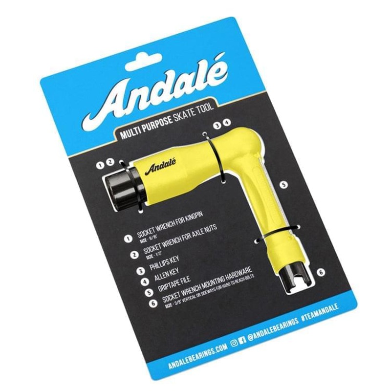 Andal Multi Purpose Skate Tool Yellow