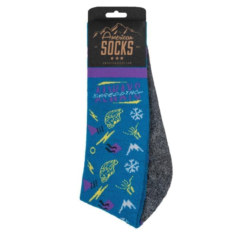 American Socks Always Shredding – Snow Socks