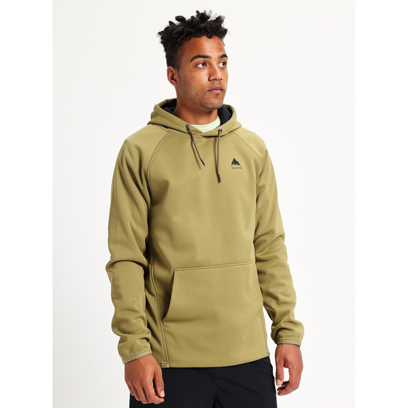 Burton Men’s Crown Weatherproof Pullover Fleece Martini Olive