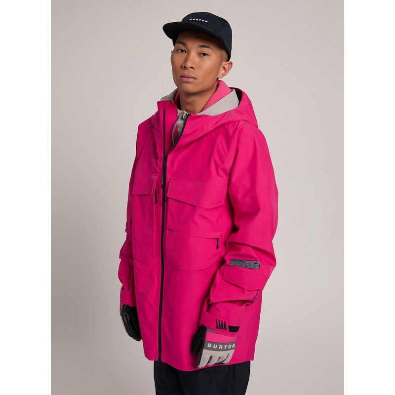 Burton Men’s Gore-tex 3l Banshey Jacket Punchy Pink