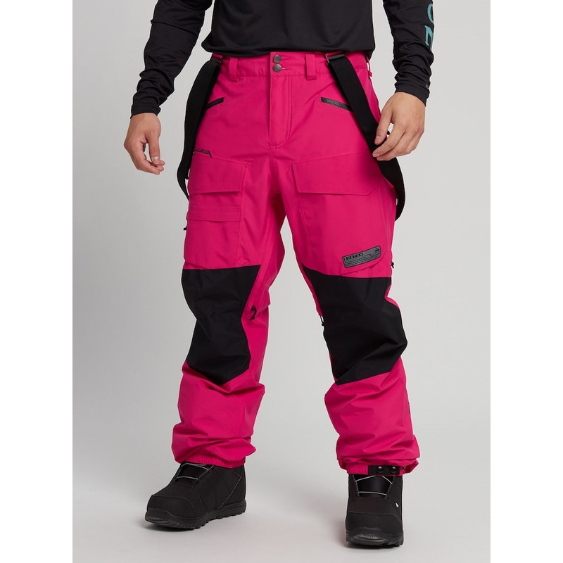 Burton Men’s Gore-tex Banshey Pants  Punchy Pink / True Black