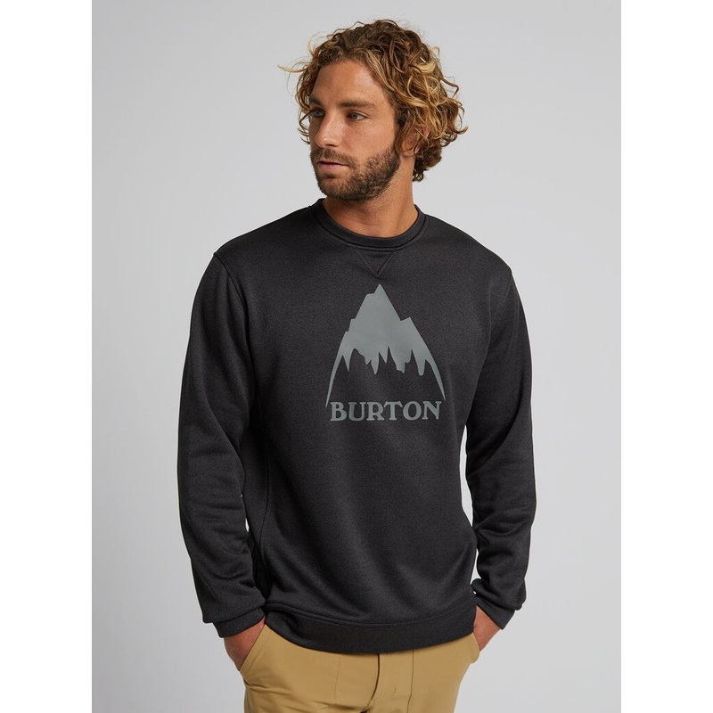 Sudadera Tcnica Oak Pullover Crew – Black