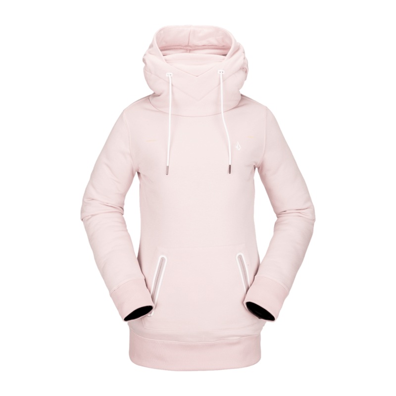 Volcom Polartec Ridin Hoody Hazey Pink