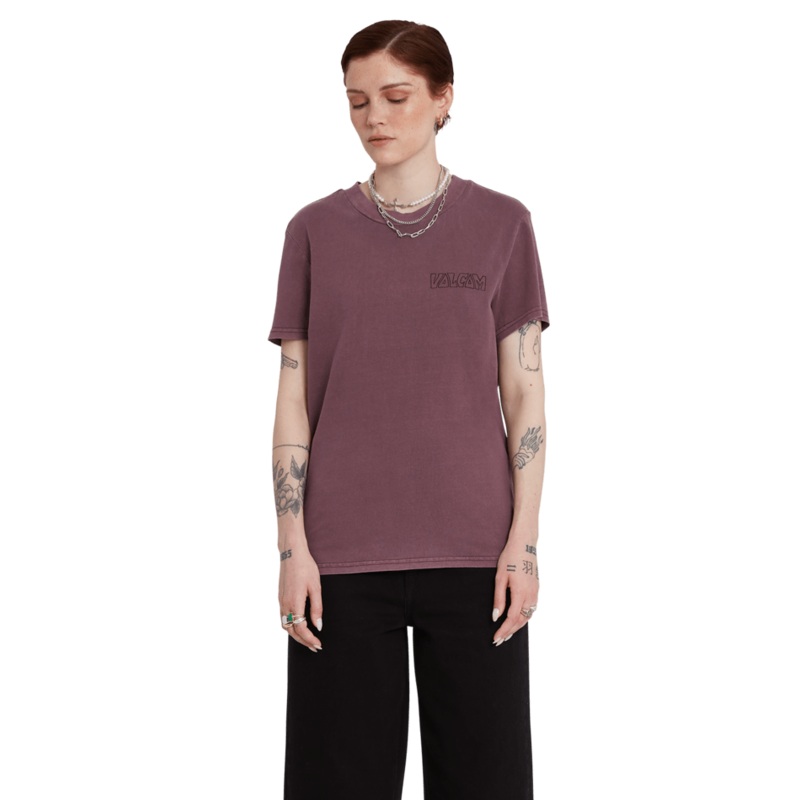 Volcom Volchedelic Tee Eggplant