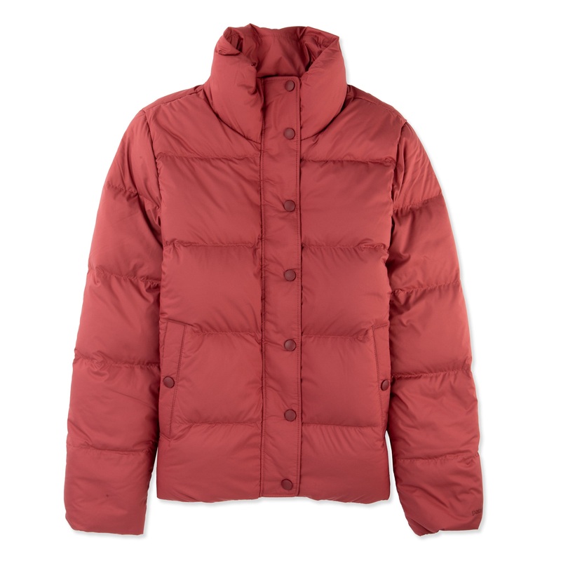Women’s Silent Down Jacket|Red|XS|S|M|L