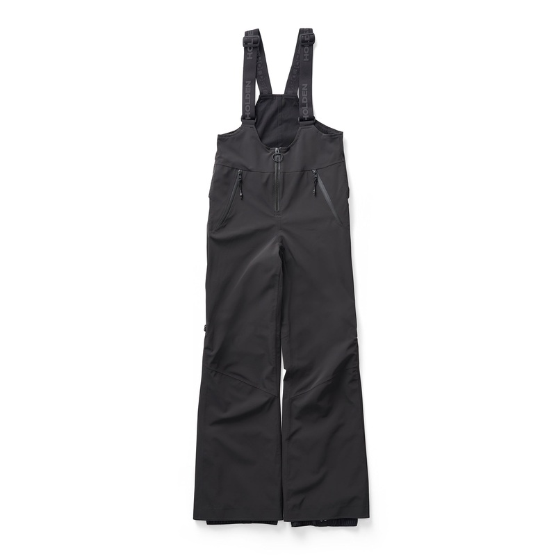 Women’s Snow Bib|Black|XS|S|M