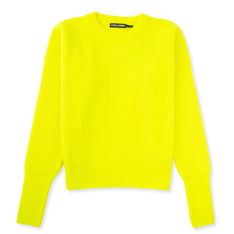 Women’s Wool Icon Sweater|Yellow|XS|S|M