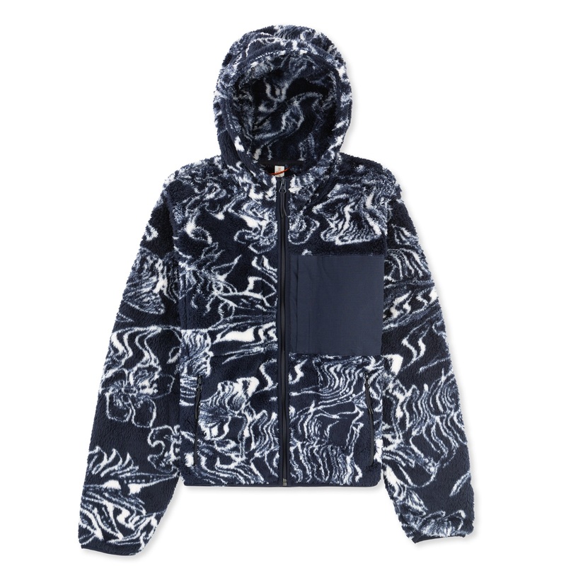 Women’s Rambler Fleece Hoodie|Blue|Black|XS|S|M|L|XL