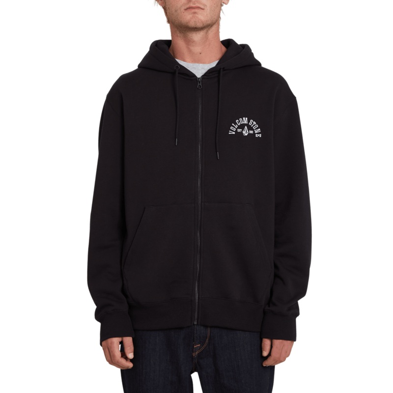 Volcom Extends Zip Fleece Black