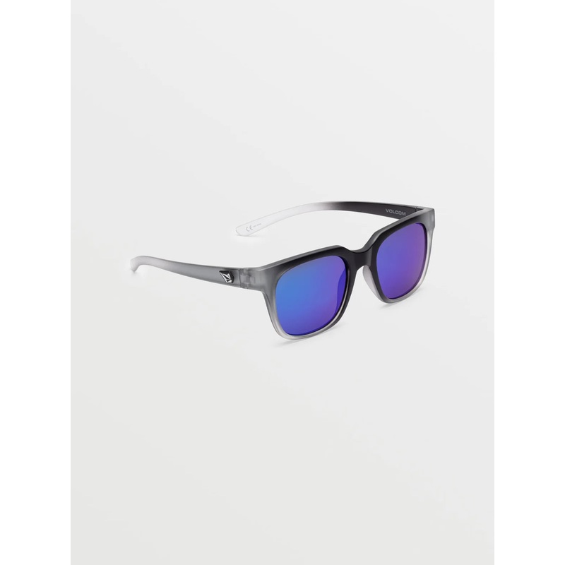 Volcom Morph Matte Trans Clear Fade/Gray Blue Mirror