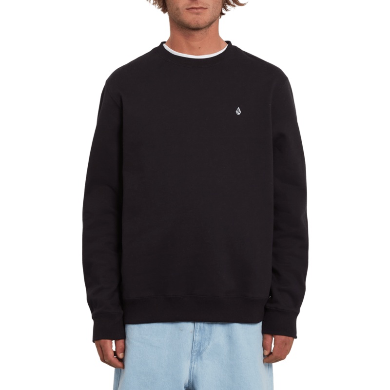 Volcom Single Stone Crew|Black|XS|S|M|L|XL