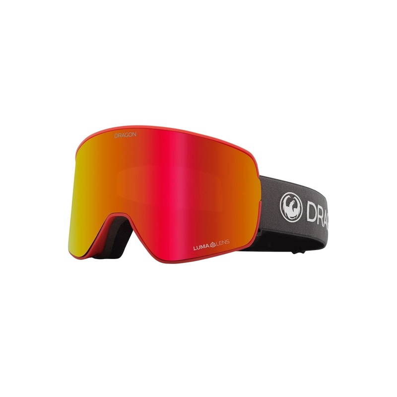 Dragon NFX2 – Volcano Spyder Collab with Lumalens Red Ionized & Lumalens Light Rose Lens