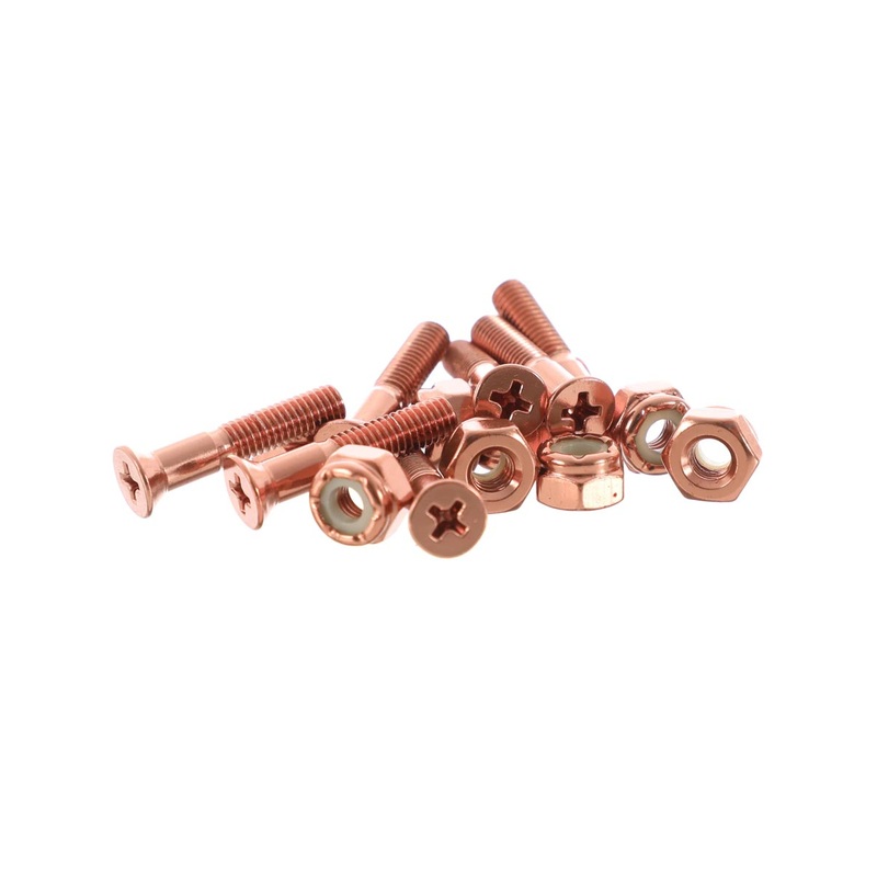 Tornillos de Skate Pig Bolts Copper Phillips 1