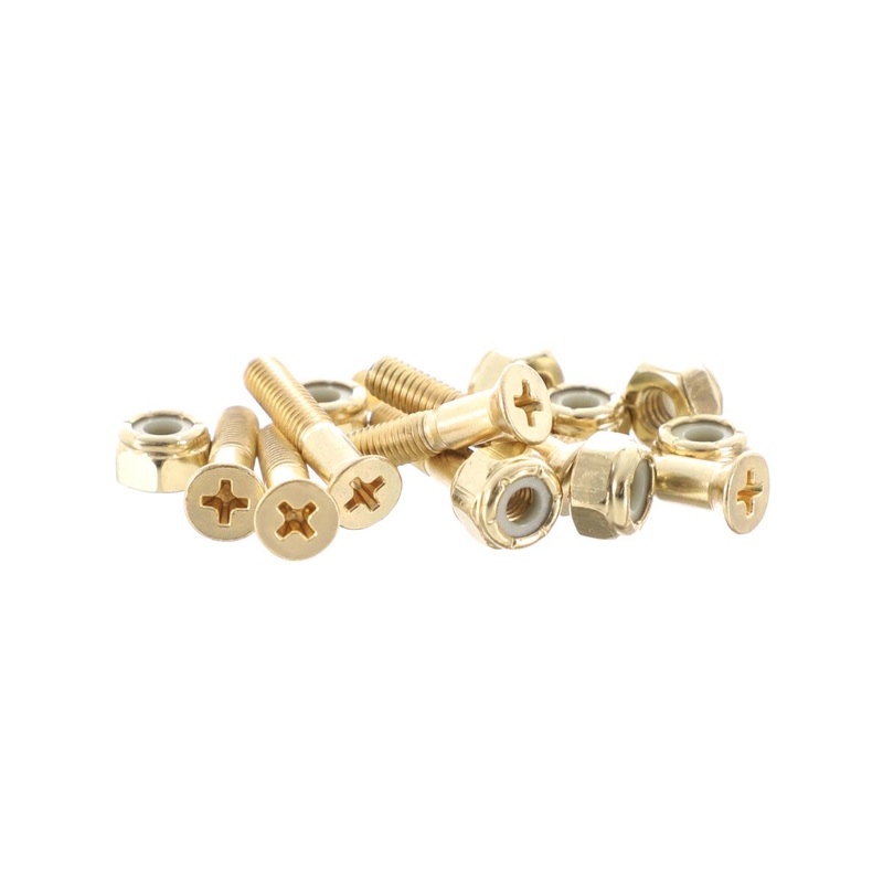 Tornillos de Skate Pig Bolts Gold Phillips 1