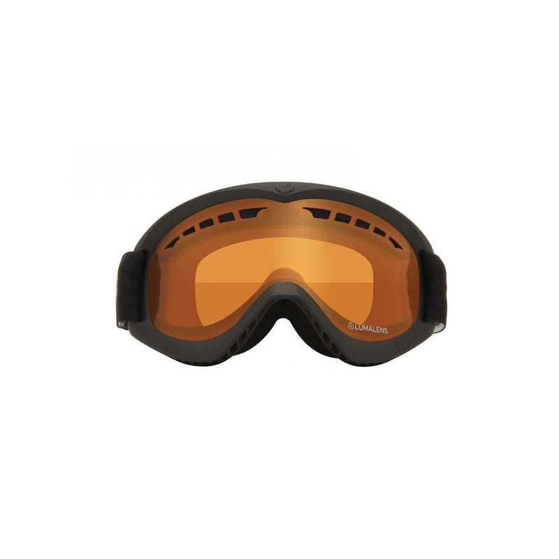 Dragon DXs – Black with Lumalens Amber Lens