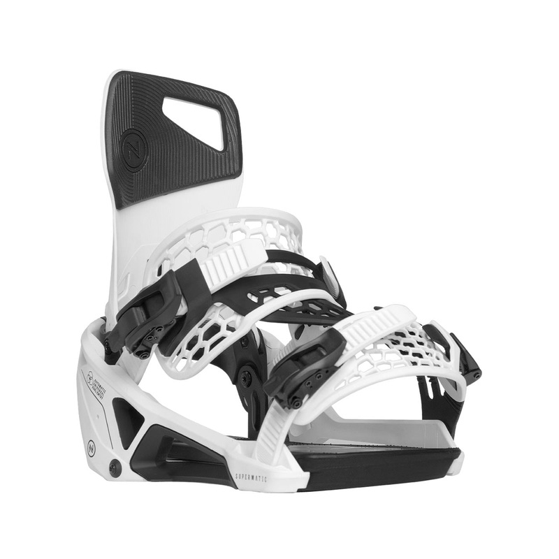 Fijaciones snowboard Nidecker SuperMatic – White