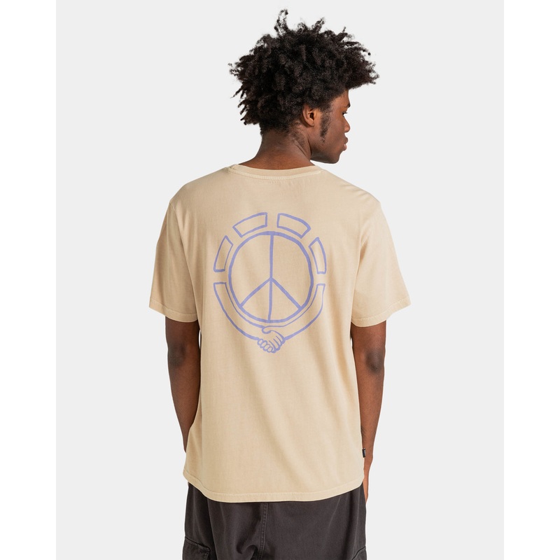 Camiseta Element Skateboards Collab Oxford Tan