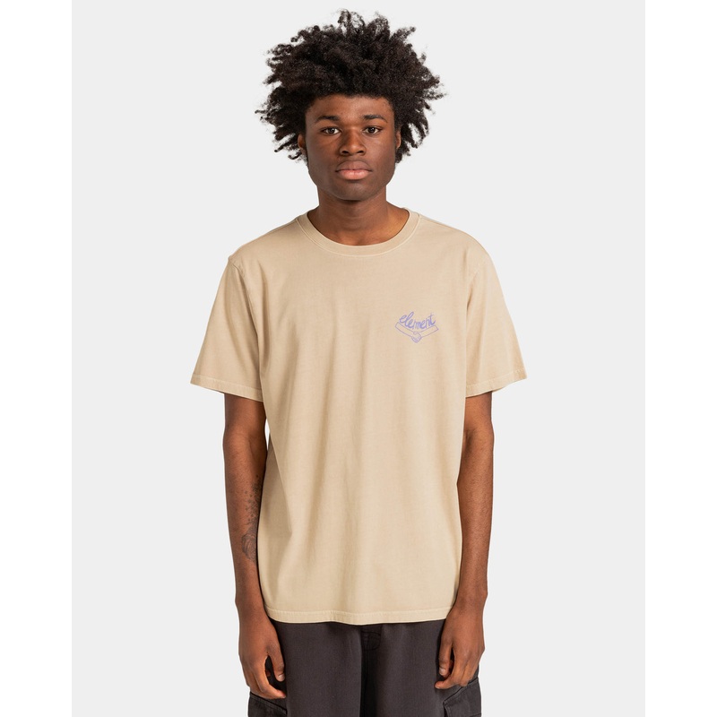 Camiseta Element Skateboards Collab Oxford Tan