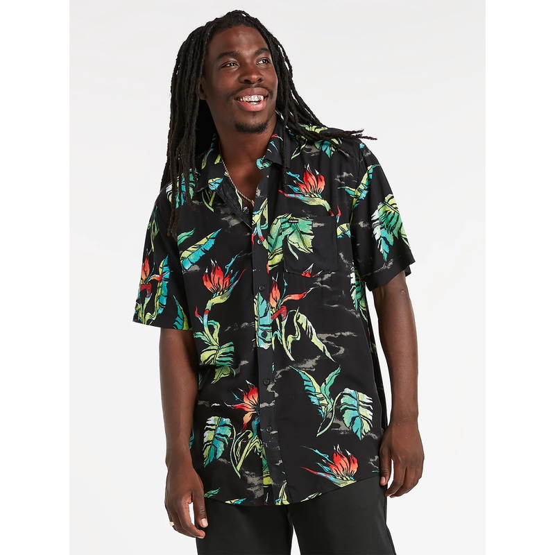 Camisa Volcom Birds of raredise Black