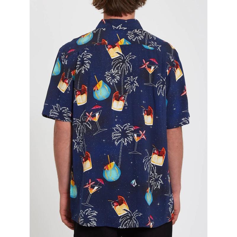 Camisa Volcom Cosmic Vaca Blueprint