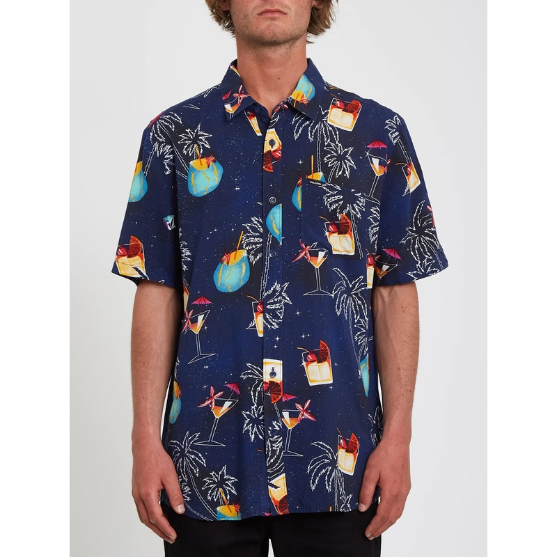 Camisa Volcom Cosmic Vaca Blueprint