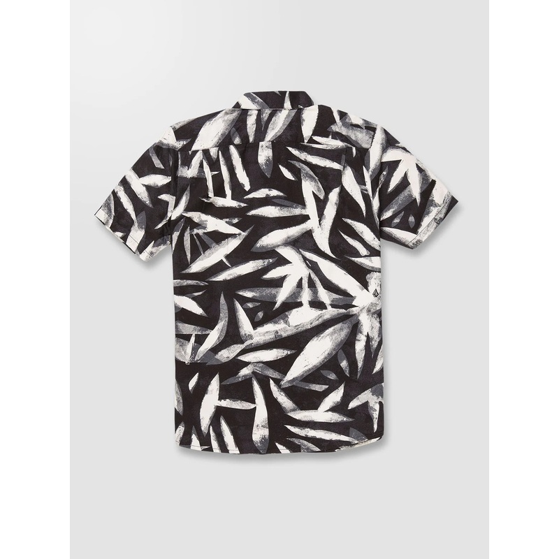 Camisa Volcom Echo Leaf SS Black