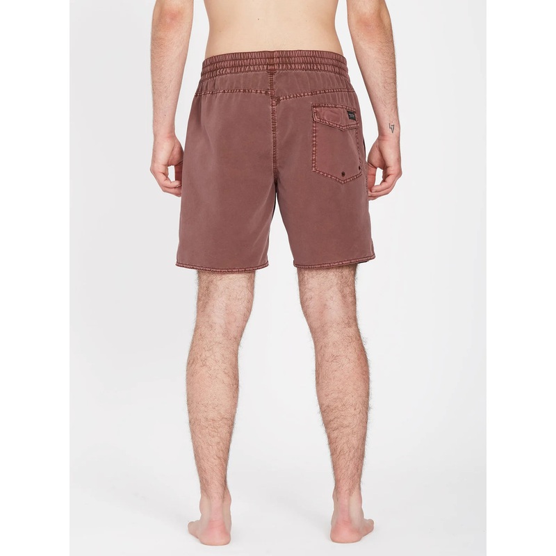 Baador Volcom Center Trunk 17 Bordeaux Brown