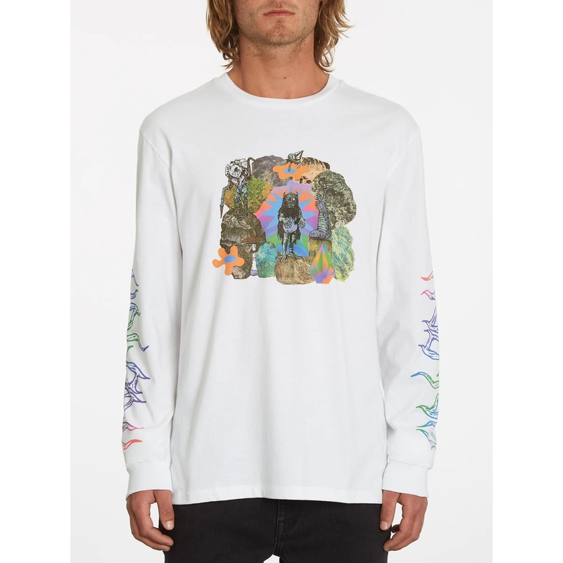 Camiseta de manga larga Chrissie Abbott X French White
