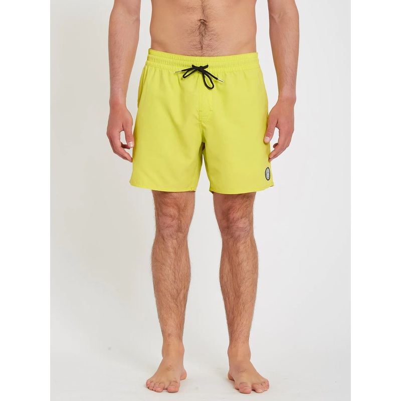 Baador Volcom boardshort Lido Solid Trunk 16 Limeade