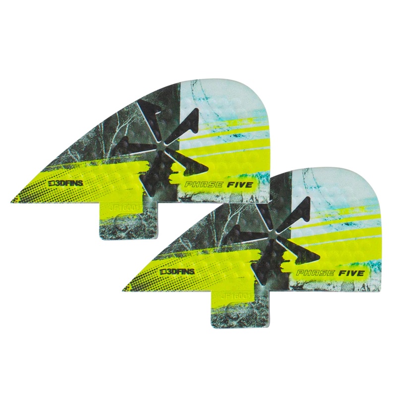 3D DIMPSTER TWIN FIN SET|1 SZ