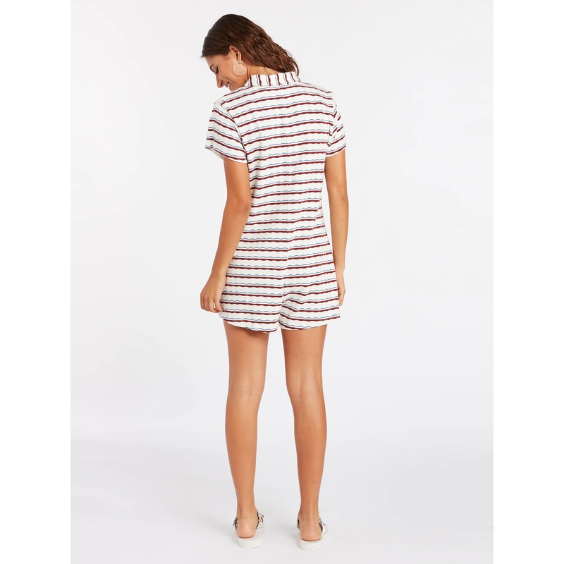 Mono Volcom Coco Ho Romper Star White