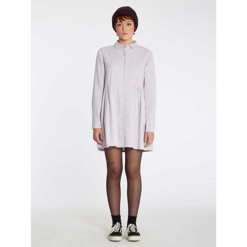 Vestido Volcom That’s My Cord Dress Lavender